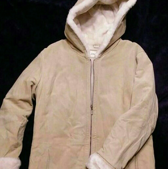 St. John's Bay leather coat - Picture 1 of 3